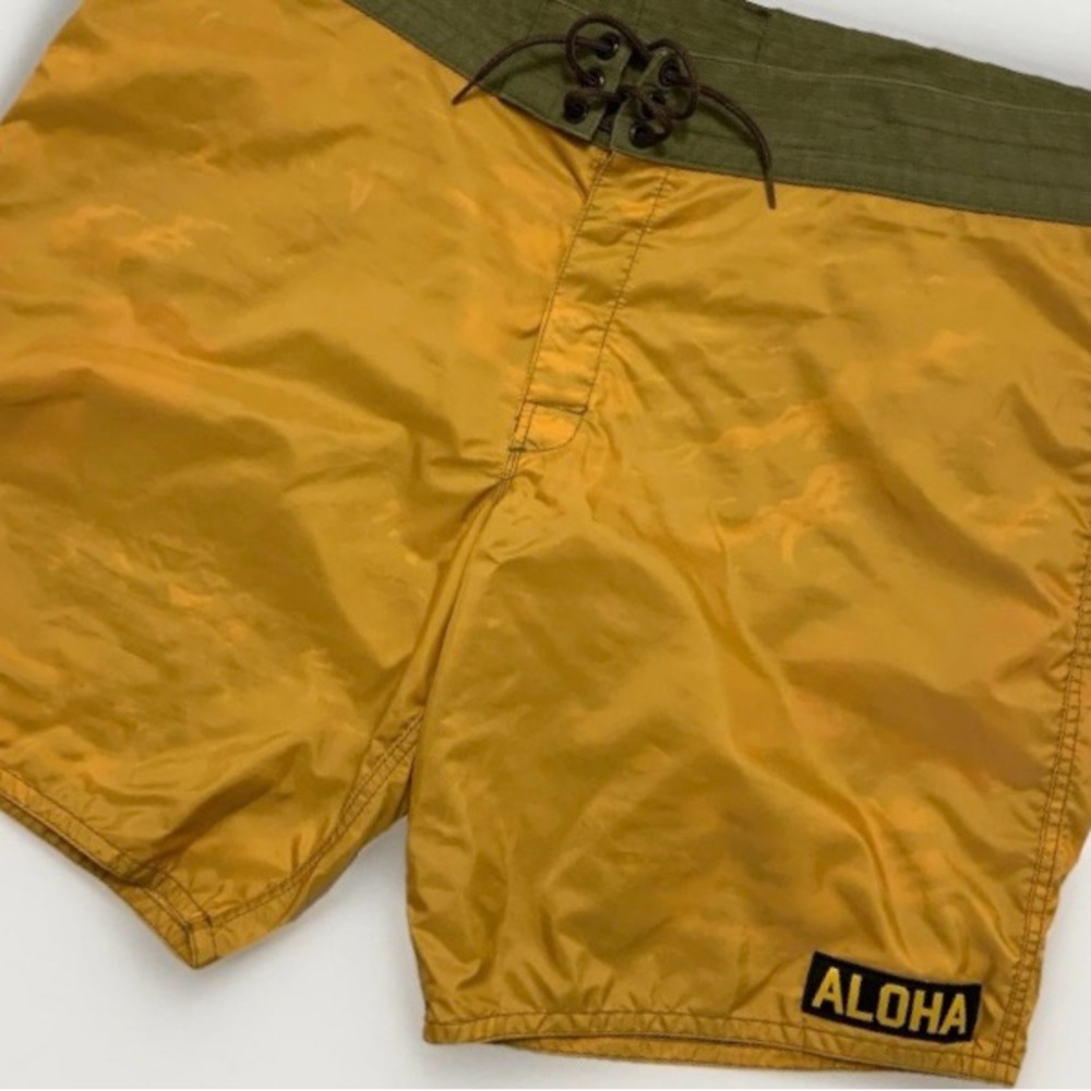 Birdwell Beach Britches 311 Aloha Board Shorts Limited Edition Men’s 42 Gold USA